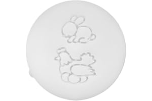 ‎BNN RECIPE BNN - Avance/Serie 7000 - Herz Love Tiere - Pasta Disc kompatibel mit Philips Pasta Maker Avance/Serie 7000 (Henne Hase Ostern)