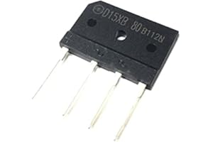 TYSQXQ 5 Stück D15XB80 Zip-4 Gleichrichterbrücke Stapelbrücke Flachbrücke Induktion Herd Ersatzteile