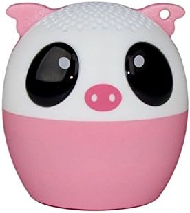 Bluetooth Speaker mini pet portable wireless stereo speaker Rechargeable Battery - Remote Selfie Function - for iPhone/iPad/iPod/Samsung/HTC/Tablets (Party Pig)
