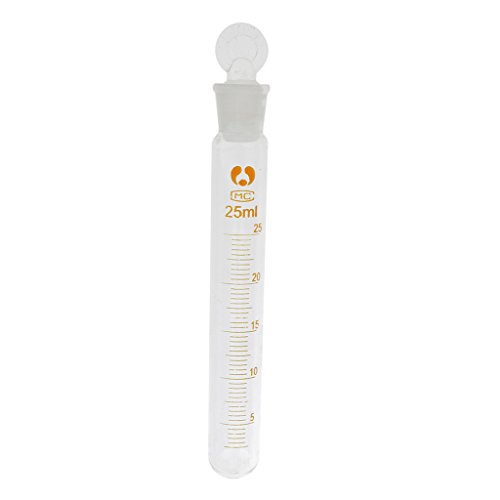 MagiDeal Graduated Pipettes Reagenzgläser Reagenzglas Laborglas 25ml für Labor