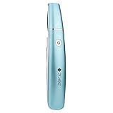 Foot File for Cracked Dead Thick Hard Skin Remover, Rechargeable Electric Pedicure Callus Remover with LED Light by Dr.HeiZ(Blue)