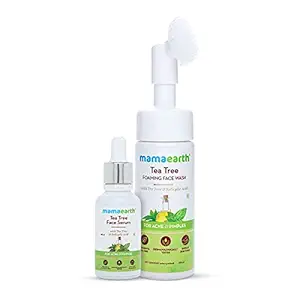 Mamaearth Tea Tree Foaming Face Wash ? 150ml + Tea Tree Face Serum ? 30 ml