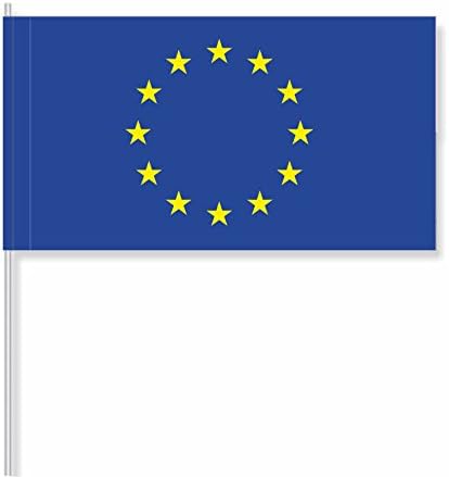 'Antrada Paper Flags of Europe, 50 Stück VdA