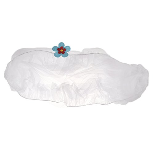Preisvergleich Produktbild MagiDeal Moskitonetz Insektennetz Fliegennetz für Kinderwagen Reisebett Krabbeldecke in 2 verschiedenen - Weiß, wie beschreiben