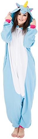 Pyjamas Unicorn - Kigurumi Unisex Adult Onesie Animal Pajamas Cosplay Costume Sleepwear Nightclothes