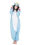 Pyjamas Einhorn, Schlafanzug Kostüm Erwachsene Anime Unisex Kigurumi Kostüme Jumpsuit Karneval Cosplay Tier