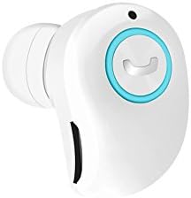 Mini Earphone Bluetooth Wireless Mini Invisible Earbud Bluetooth 4.1 Headphone Stereo With Build-In Microphone for iPhone iPad Android Smartphone (white)