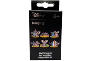 FUNKO Loungefly - Lilo & Stitch - Angel Beach Scene - Blind Purchase - 1 Of 6 to Collect - Lilo and Stitch - Blind Box Enamel Pins - Cute Collectable Novelty Brooch - for Backpacks & Bags - Gift Idea