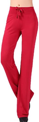 Casual Large Size Comfy Loose Fitness Yoga Pants,Red03-S