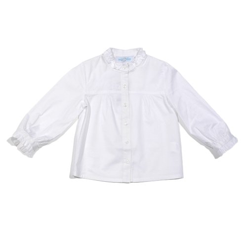 Mirtillo Frill Blouse -  white -  12 Months/80 cm