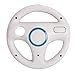 Produktbild Rekkles Kart Racing Lenkrad Ersatz für Nintendo Wii Spiele-Konsole Fernbedienung Kart Spiel Zubehör, Farbe Weiß