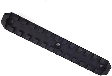 Tactical M-LOK 13 Slot Picatinny Weaver Rail Segment Aluminum Mount Adapter for MLOK Handguard Forend Section 140mm 5.51"