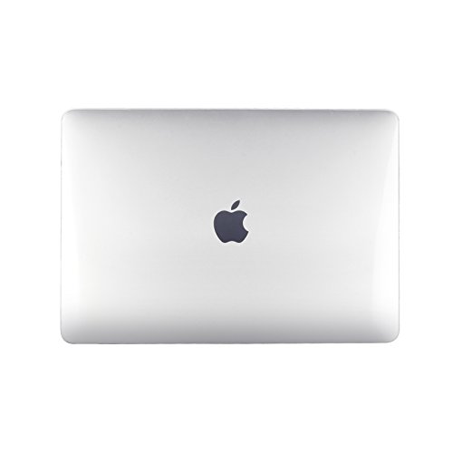 MacBook Pro 13 Hülle 2016, iNeseon Ultra Slim Plastik Hartschale Tasche Cover snap on Schutzhülle Schale mit US Transparent und EU Transparent Silikon Tastatur-Abdeckung Schutzhülle für Neueste Apple MacBook Pro 13 Zoll ohne Touch Bar A1708, Kristallklar - 4