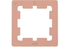 TZMRIT AM5 Thermal Paste Guard, Anti Doblaje Hebilla Corrección CPU Disipador de Calor Antidoblez Placa de Presión AMD Shell CPU