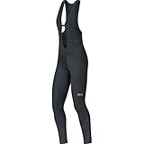 GORE C3 Women GORE WINDSTOPPER Bib Tights+, Größe: 38, Farbe: Schwarz, 100332