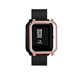 squarex Schutzhülle für Huami Amazfit Bip Younth Watch (Polycarbonat), Damen, Rose Gold, AS Show
