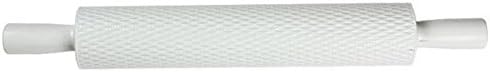 Connectwide®Cake Decorating Embossed Rolling Pin Cake Paste Gum Decorating Mold Tool - Textured Non-Stick Designs and Patterned,Ideal for Fondant, Pastry, Icing, Clay, Dough (White (Texture), 1)