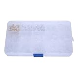 Farbe: Lucid MLMLH Silikon-Nasenpads - 300pcs 15 Werte Silikon-Nasenpads Brillen anschrauben Gläser weiches Zubehör