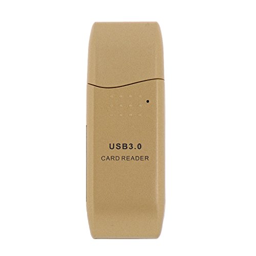 5 Gbps USB 3.0 Micro SD TF SDXC Flash Speicherkarten Kartenleser Card Reader Kartenlesegerät - Gold