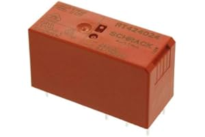 Teensy TE Connectivity RT424024 6-1393243-8 RT2 - Relè monostabile, bobina da 24 V dc, commutatore a 2 poli x 1 pezzo