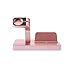 Produktbild QIONGQIONG Apple Mobile Phone Iwatch-Uhr 2 In 1 Wireless-Lade Stand Base J Metal Für Iphone5/5S/6/6P/6S7/7P/8/8P/X Iwatch,Rosegold
