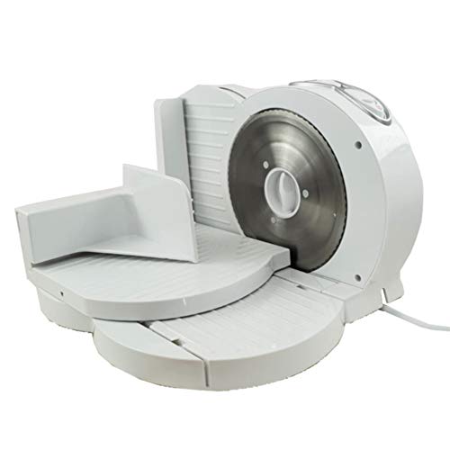 Preisvergleich Produktbild FRX Allesschneider Schneidemaschine Brotschneidemaschine Wurstschneider Fleischschneider Gemüseschneider (Weiß)