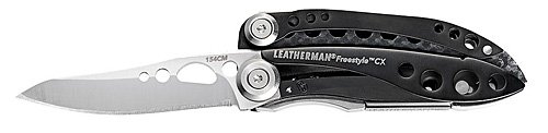 Leatherman L831124 Freestyle CX, Edelstahl mit Wolfram-DLC-Beschichtung, Griff mit Carboneinlage, Klinge aus 154CM Edelstahl - 3