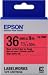 Produktbild Epson LK-7rbp label-making Tape – label-making Tapes (Black On Red, LabelWorks LW-1000P LabelWorks LW-900P, Blister, 9 m, 36 mm)