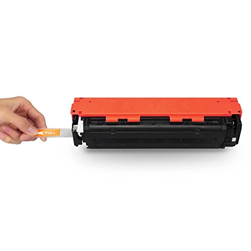 Airby® CF400X CF401X CF402X CF403X 201X Toner kompatibel für HP Color LaserJet Pro MFP M277dw, M252dw, MFP M277n, M252n, 4 Stücke (Schwarz, Cyan, Gelb, Magenta) - 4