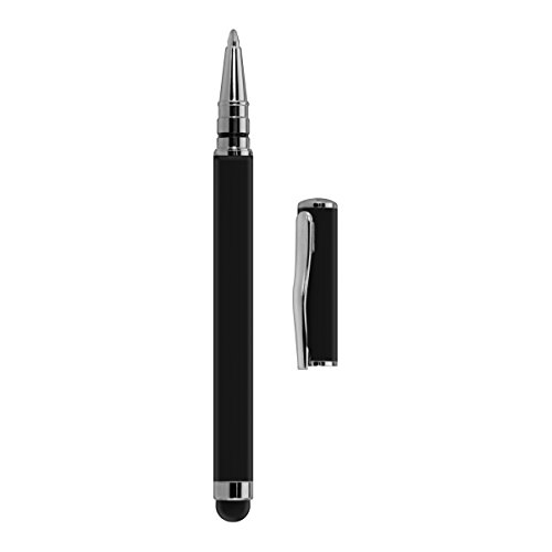 kwmobile Eleganter 2in1 STYLUS mit Kugelschreiber in SCHWARZ - geeignet z.B. fürSamsung Galaxy Tab 3 10.1 / Tab 4 10.1 / Tab 4 8.0 / Tab 3 8.0 / Galaxy Note 10.1 2014 / Apple iPad 2 3 4 Air / Sony Xperia Tablet Z Z2 / Asus Memo Pad 10 / Memo Pad HD