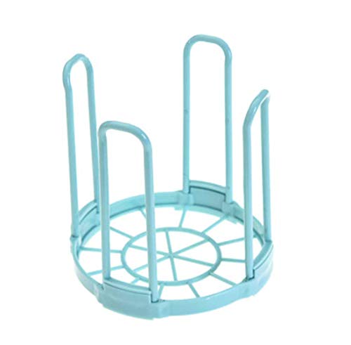 Preisvergleich Produktbild QQBL Abnehmbare Kunststoff-PP-Geschirr-Rack-Küche Geschirr Lagerung Abfluss Regalplatz Schüssel Regallager Regal Geschirr Regal 0,1 Kg,Blue