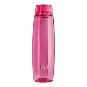 Cello H2O Octa 1 Litre Water Bottle, Pink
