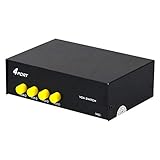 1 entrada VGA, salida 4 VGA. Diseñado para enviar señales de video desde 1 PC a 4 monitores VGA o proyectores al mismo tiempo.