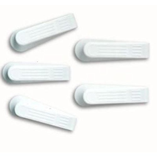 5er Set Türstopper Türkeile Fenster Stopper Feststeller Fensterkeile weiß