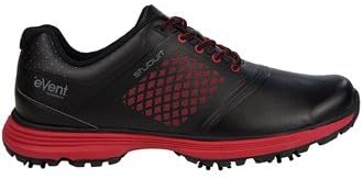 Stuburt Mens Helium Tour Event Shoes Mens Black/Red 7 Regular Fit Mens Black/Red 7 Regular Fit