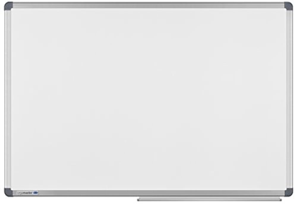 Legamaster 7-102254 Universal Whiteboard, lackierte Stahloberfläche, mit Boardmarkern beschreibbar und abwischbar, 120 x 90 cm