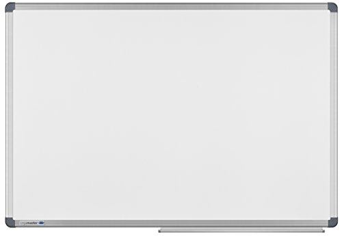 Legamaster 7-102254 Universal Whiteboard, lackierte Stahloberfläche, mit Boardmarkern beschreibbar und abwischbar, 120 x 90 cm