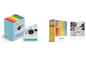 Polaroid Now Generation 3 - Arctic Blue + Colour film bundle (24 photos)