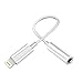 Produktbild Apple Port to 3.5mm Kopfhörer adapter,wofalo 3.5mm jack adapter Female Audio Kopfhöreranschluss kompatibel 10.3 und mehr systerm for iPhone 8 7 7 Plus 6 S Lightning
