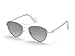 Produktbild Moncler Unisex-Erwachsene Sonnenbrille ML0058 21C 53, Weiß (Bianco/Fumo Specchiato)