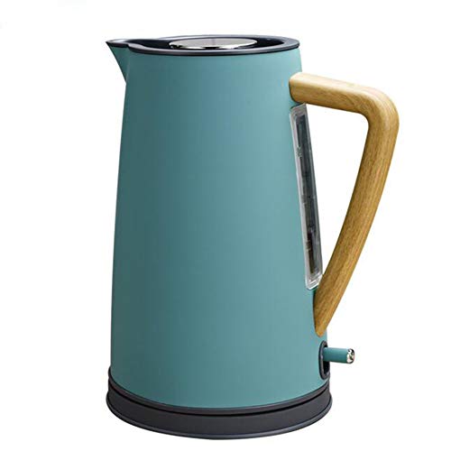 Juli&M 1.7L Grande Capacit des Mnages Bouilloire lectrique, Boil Rapide, en Acier Inoxydable, sans Fil, Faire Bouillir La Protection Sec Et Arrt Automatique, Cuisine, 1800W Voltage: 220 V,Blue