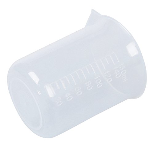 TOOGOO(R) 50 150 250 ml Transparente Kunststoff Labor Messbecher 3 Stk. Messbecher Werkzeug - 4