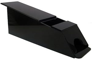 BRYBELLY Casino Grade 8-Deck Blackjack Dealer Shoe - Casino Security Black