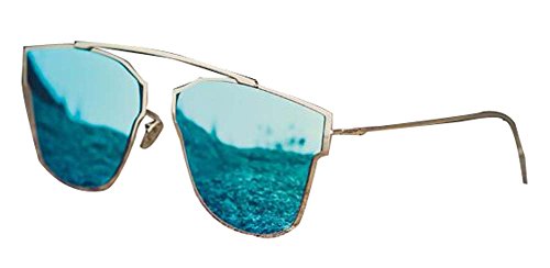 Preisvergleich Produktbild Alien Storehouse Retro-Mode Sonnenbrillen Die Sonnenbrille Blau