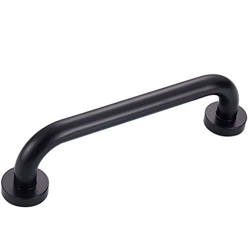 DNSJB Espace Main Courante en Aluminium Accoudoir Noir Salle de Bains Vieil Homme Slippery WC Toilettes Salle de Bains Poignée sans Obstacles Garde-Corps handicapés, 30cm / 40cm / 50cm