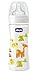CHICCO BABY NATURE GLASS SILICON FEEDING BOTTLE 240ml BPA 0%