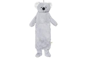 UMOI Bolsa de agua caliente para niños de 0,9 litros, con bonita funda de piel sintética suave (Koala)