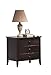 Price comparison product image Benzara BM177554 Wooden Nightstand with Drawers, Brown