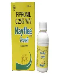 Intas NAYFLEE Spray - 100ml by by Jolly and Cutie Pets (Pack of 2)