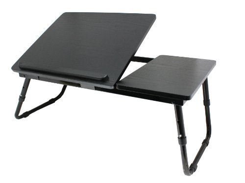 Laptoptisch - klappbar - Maße ca. 60 x 34 x 25 cm in Schwarz